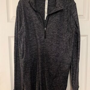 Women’s  Heather Gray Quarter-Zip Sweater